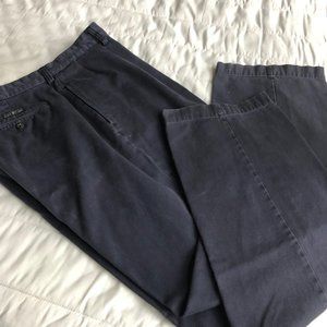 Ralph Lauren Navy Pleated Polo Chinos 36/32